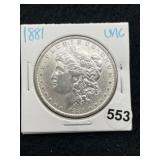 1881 UNC Morgan Silver Dollar Coin