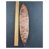 Large Mahogany Obsidian Blade very well made