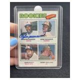 Andre Dawson Hand Signed Authentic Autograph