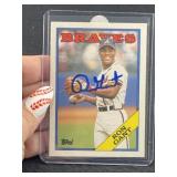 Ron Gant Hand Signed Authentic Autograph