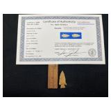 Scallorn Bird Point with Sam Johnson COA from Mont