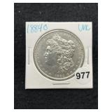 1884 O UNC Morgan Silver Dollar Coin