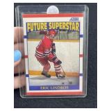 1990 Score Eric Lindros Baseball Card