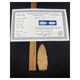 Square Back Blade with Sam Johnson COA from Hot Sp