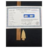 Motley Point with Sam Johnson COA from Nevada Coun