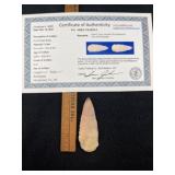 Oval Ended Blade with Sam Johnson COA from Montgom