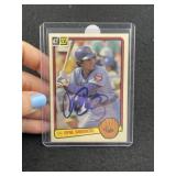 Ryne Sandberg Hand Signed Authentic Autograph