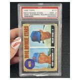 1968 Topps Nolan Ryan & Jerry Koosman Baseball Car
