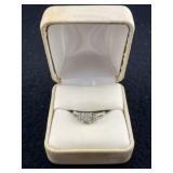 14K Gold & Diamond Ring 3.4 G