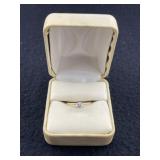 14K Gold & Diamond Ring  1.5G