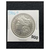 1896 O UNC Morgan Silver Dollar Coin