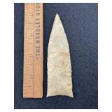Paleo Point from Missouri Indian Artifact Arrowhea
