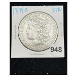 1879 O UNC Morgan Silver Dollar Coin