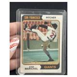 1974 Topps Juan Marichal Baseball Card