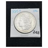 1885 O UNC Morgan Silver Dollar Coin