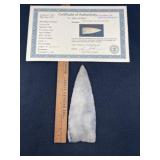 Dalton Knife with Sam Johnson COA from Cleveland C