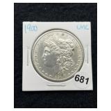 1900 UNC Morgan Silver Dollar Coin