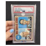 1968 Topps Johnny Bench & Ron Tompkins Baseball Ca