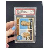 1968 Topps Johnny Bench & Ron Tompkins Baseball Ca