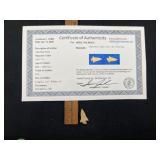 Alba Bird Point with Sam Johnson COA from Nevada C