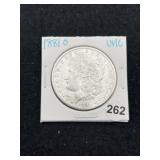 1881 O UNC Morgan Silver Dollar Coin