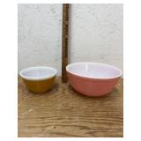 2 PYREX BOWLS