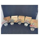 5 ANTIQUE BOTTLE OPENERS
