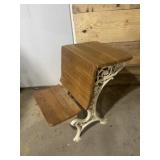 ANTIQUE SCHOOL DESK