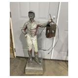 ANTIQUE LAWN JOCKEY