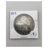 1922 Peace Silver Dollar Coin