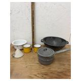 GROUP OF ENAMELWARE