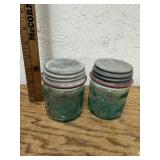 2 ANTIQUE MASON JARS