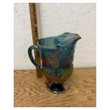 CARNIVAL GLASS PITCHER