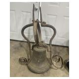 LARGE ANTIQUE CAST IRON BELL