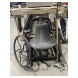 LARGE ANTIQUE CAST IRON BELL