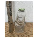 ANTIQUE GRAPETTE CLOWN BOTTLE WITH LID