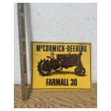 METAL TRACTOR SIGN