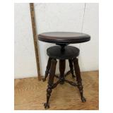 ANTIQUE PIANO STOOL