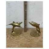 BRASS DOLPHINS