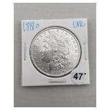 1881 O UNC Morgan Silver Dollar Coin