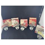 5 ANTIQUE BOTTLE OPENERS