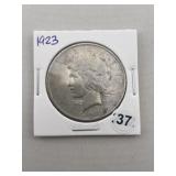 1923 Peace Silver Dollar Coin