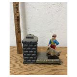 ANTIQUE CAST IRON BANK