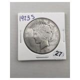 1923 S Peace Silver Dollar Coin