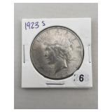 1923 S Peace Silver Dollar Coin