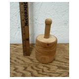 WOODEN BUTTER MOLD