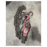 COME-A-LONG WITH CHAIN