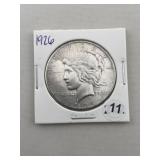 1926 Peace Silver Dollar Coin