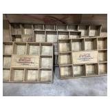 LARGE GROUP OF COCA-COLA CRATES