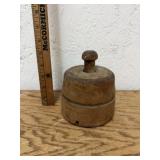 WOODEN BUTTER MOLD